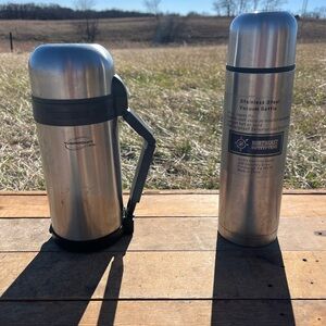Stainless Steel Thermos Set